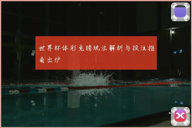 世界杯体彩竞猜玩法解析与投注指南出炉
